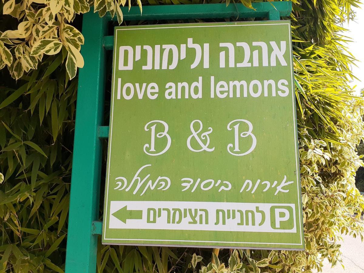 Love & Lemons Jesud ha-Ma’ala Zewnętrze zdjęcie